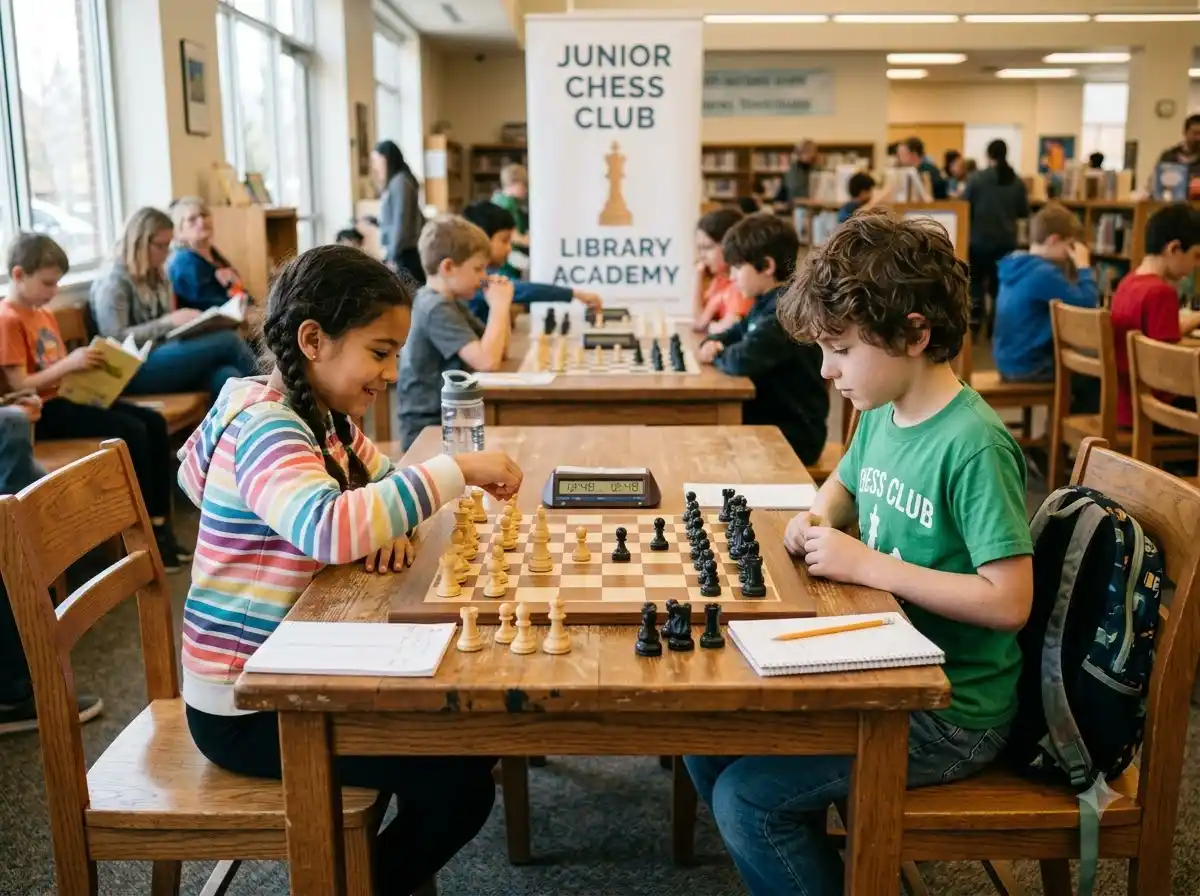 A young child focused while playing chess, representing the cognitive reasons kids should learn chess.