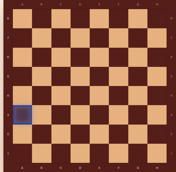 Blindfold chess Trainer