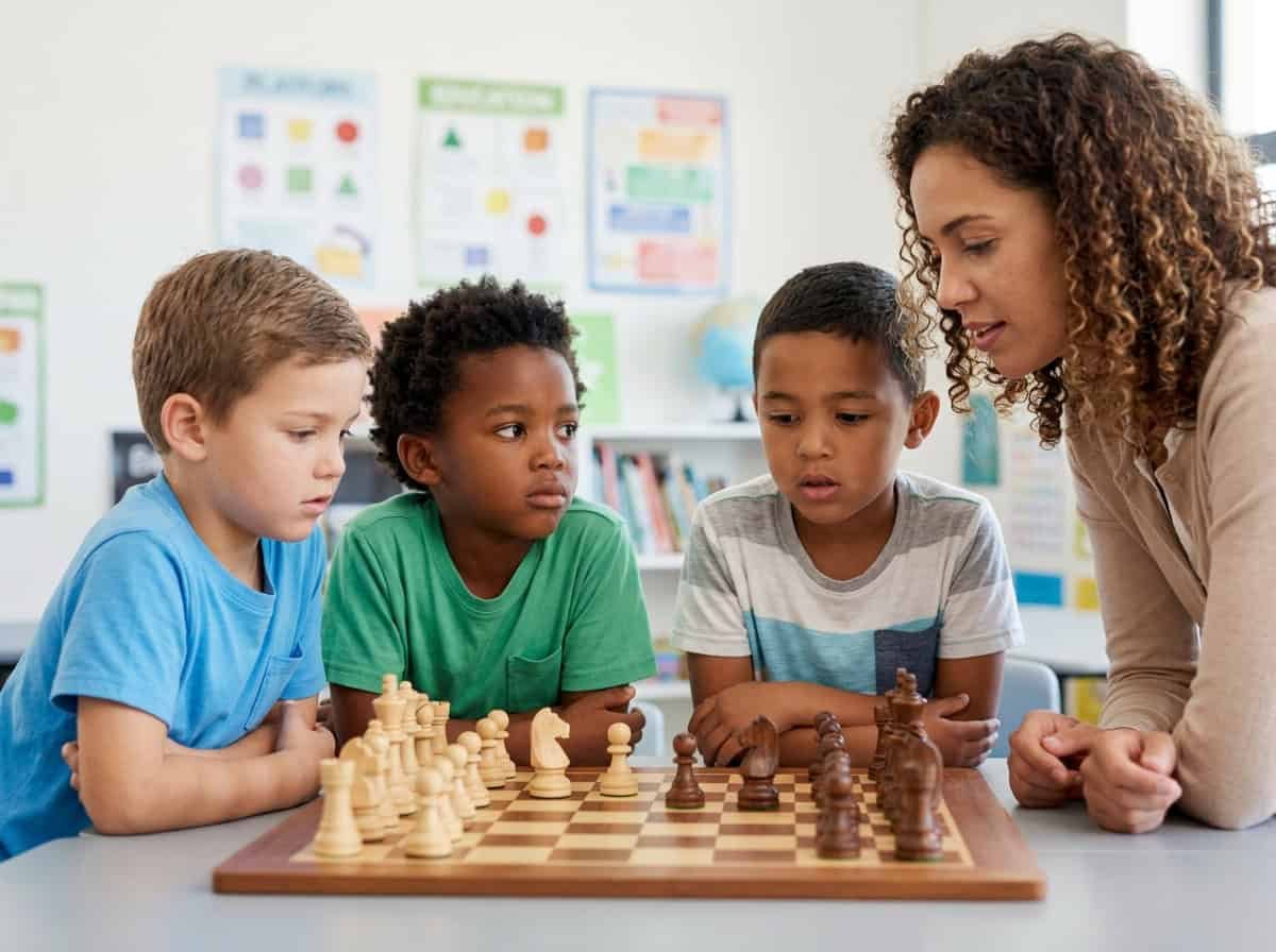 kids chess skills