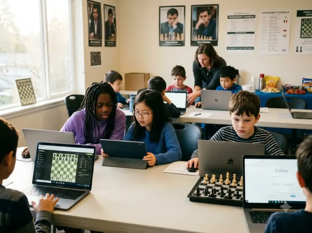 How Much Screen Time Should Young Chess Players Get for Online Practice