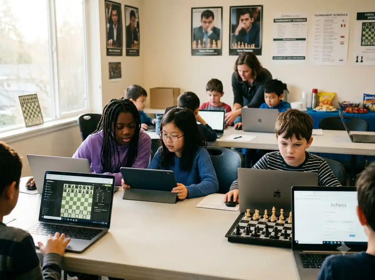 How Much Screen Time Should Young Chess Players Get for Online Practice